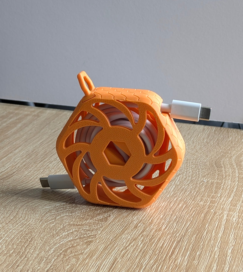 Enrouleur de câble imprimé en 3D