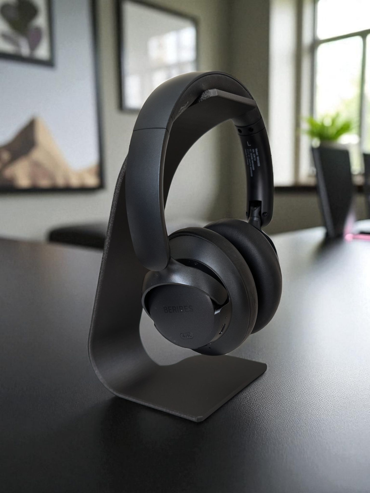 Support casque audio minimaliste