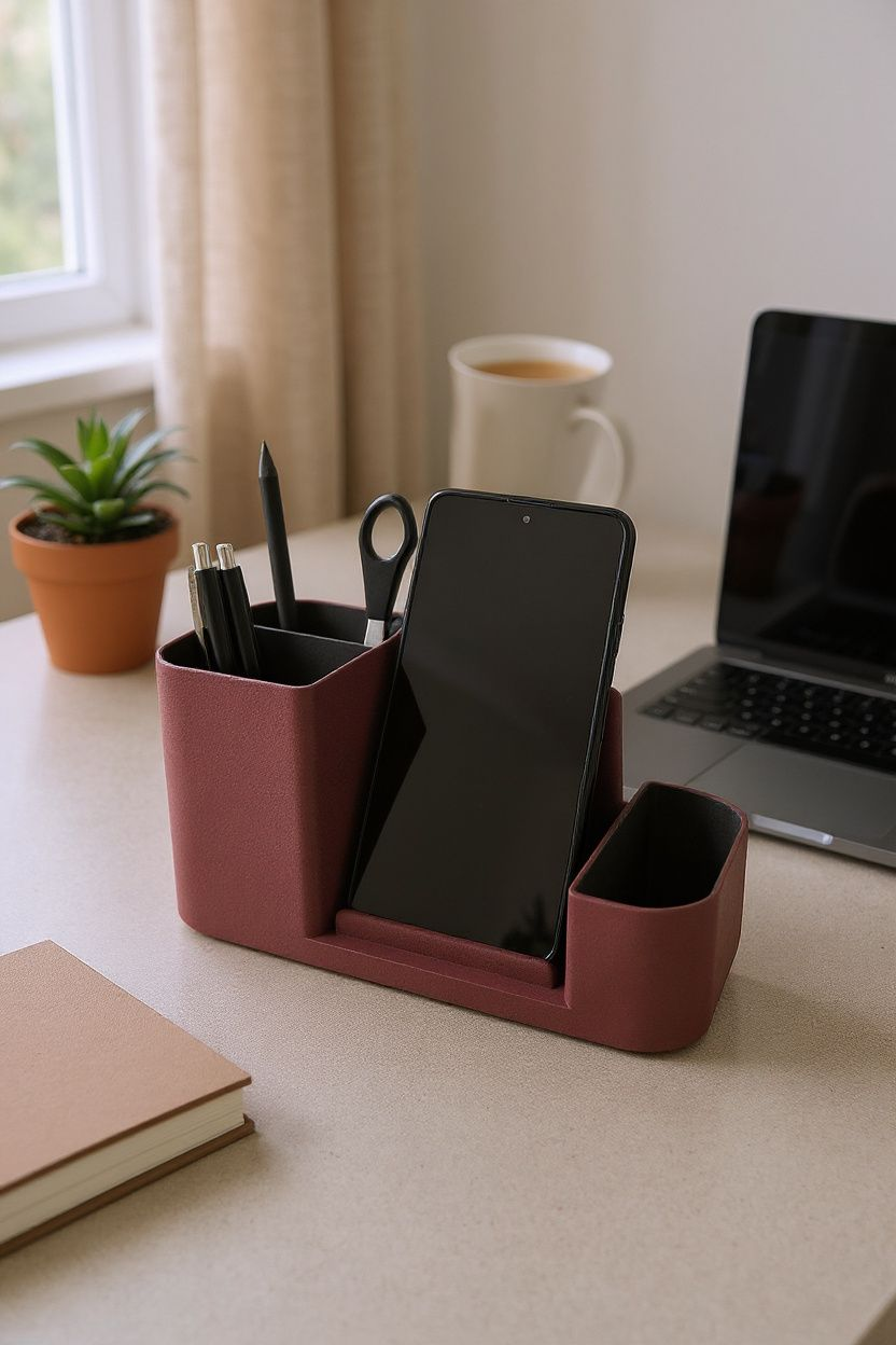 Organiseur & support téléphone