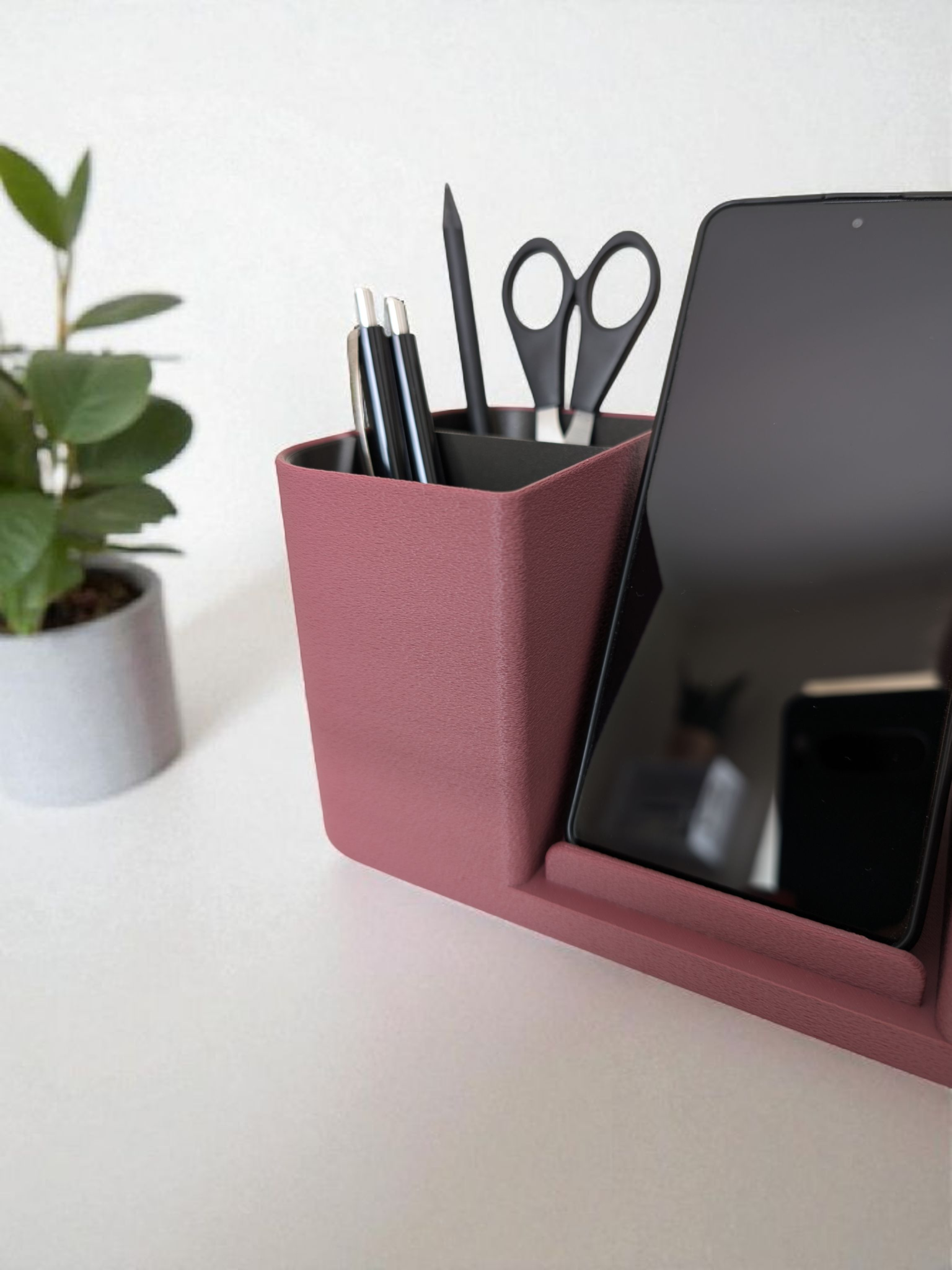 Organiseur & support téléphone