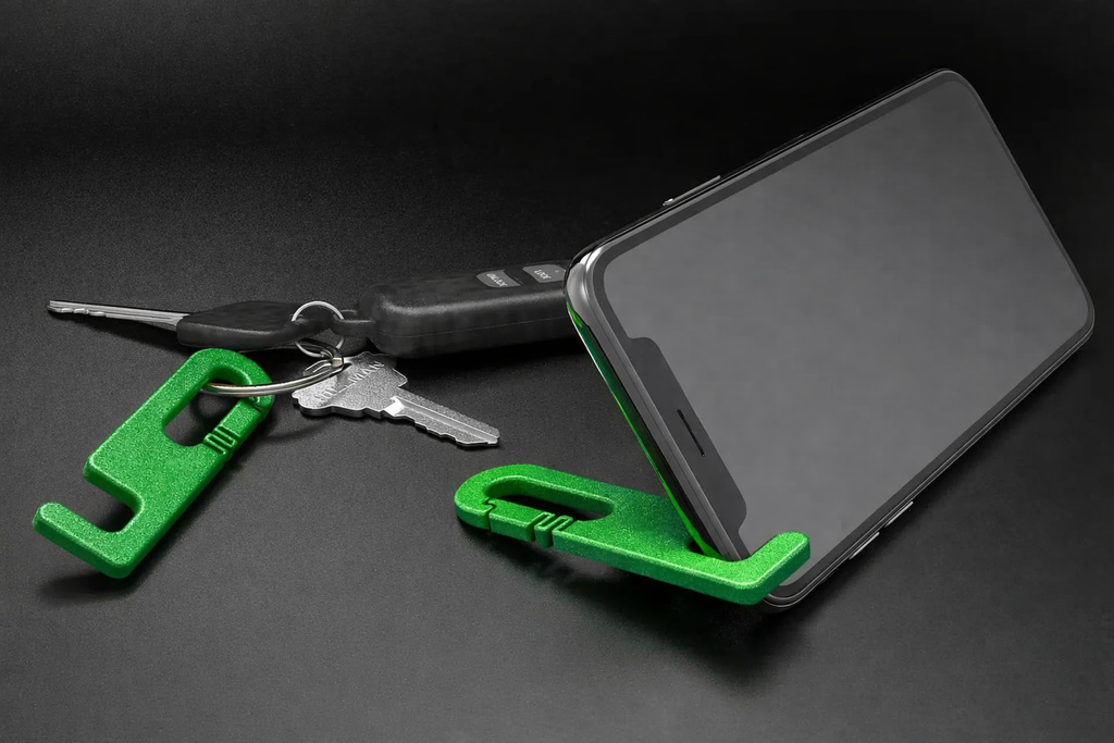 Porte-clés support de téléphone