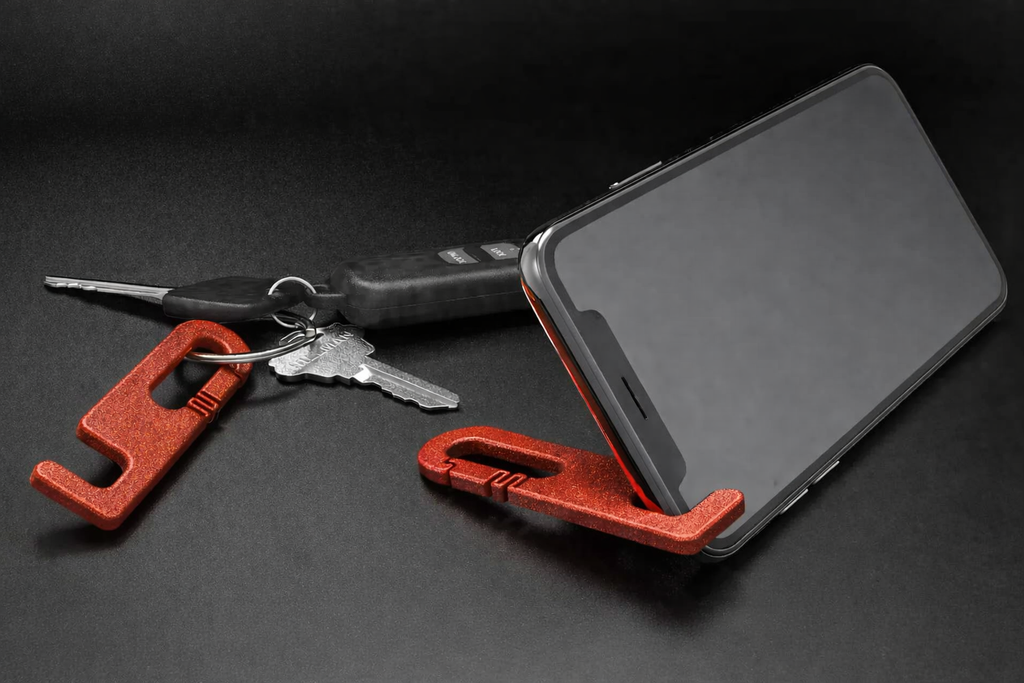 Porte-clés support de téléphone