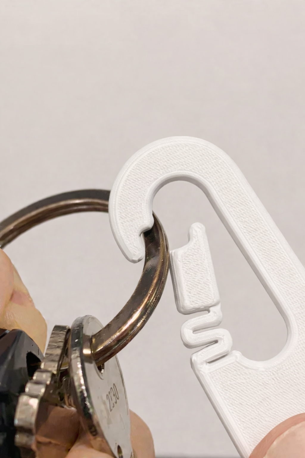 Porte-clés support de téléphone